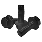 Metric Class 10.9 Hex Flange Bolt, Non Serrated, DIN 6921, Plain