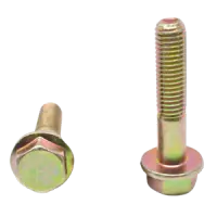 Grade 8 Indented Hex Flange Screw (Frame Bolt) Zinc-Yellow CR+6 Bake