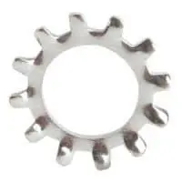 Zinc Cr+3, Metric Din 6797A External Tooth