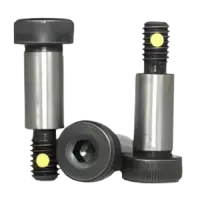 Socket Shoulder Screws, Nylon Pellet, Thermal Black Oxide, Alloy