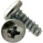 Thread Cutting Screw, Type 25(Bt), Zinc, Low Carbon 