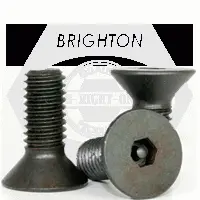 Flat Socket Cap, Tamper Resistant, Thermal Black Oxide, Alloy 