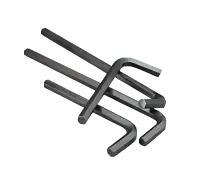 Hex Keys 8650 Alloy, Long Arm, Plain (Usa) (Inch)