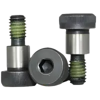 Socket Shoulder Screws, Nylon Patch, Thermal Black Oxide, Alloy (Inch)