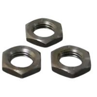 M8‑1.00 DIN 439B Hex Jam Nut – Class 04, Fine Thread, Plain Finish
