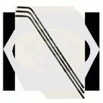 Hex Keys 6150 Crv Alloy, Long Arm, Black (Import) 