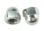 Metric Hex Domed, Din 1587 Class 6 Zinc Cr+3