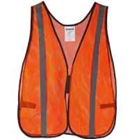 PROFERRED High Visibility Safety Vest – Orange, Universal Size