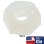 USA Hex Nuts, (Metric)