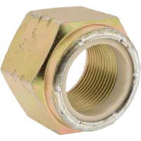 Grade A Nylon Insert Locknut, Zinc-Yellow (Inch)
