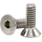 Flat Socket Cap, Stainless Steel 18 8