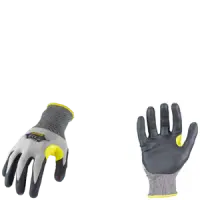 Ironclad SKC3FN-05 XL COMMAND A3 FN Knit Gloves, Touchscreen, Vend Packed, Gray, Size X Large