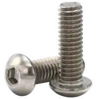 Metric Stainless A2 Button Socket Cap, Iso 7380