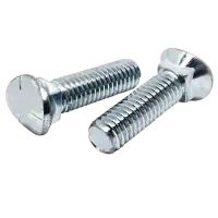 Grade 5 No.3 Head Plow Bolt, Zinc (Inch)