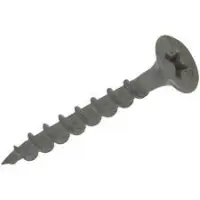 Drywall Screw, Phillips Bugle Head, Gray Phosphated, Low Carbon (Inch)