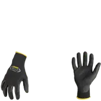 Ironclad SKCMF-01 XS COMMAND Microfoam Nitrile Knit Gloves, Touchscreen, Vend Packed, Black, Size X Small
