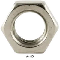 Finished Hex Nut Din 934 M12-1.75 A4 316