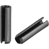 Slotted Spring Pins – High Carbon Steel, Plain