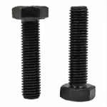 Grade 5 Hex Head Cap Screws Plain (China)