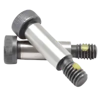 Socket Shoulder Screws, Nylon Pellet, Thermal Black Oxide, Alloy (Inch)