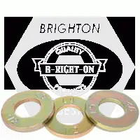 Sae L9 Tension Flat Washers Pattern Zinc & Yellow Cr+3 (Usa) 