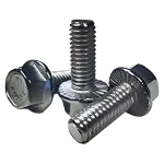 Stainless 18 8 Hex Head Serrated Flange Screw with Wax