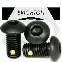 Button Socket Cap, Nylon Pellet, Thermal Black Oxide, Alloy 