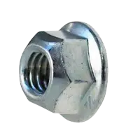 Metric Class 8 Prevailing Torque Hex Flange Locknut Din 6927 Zinc Cr+3