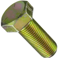 TAP BOLT YELLOW ZINC