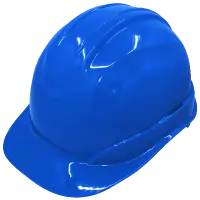 Bullhead Safety™ Head Protection – Blue Cap Style Hard Hat